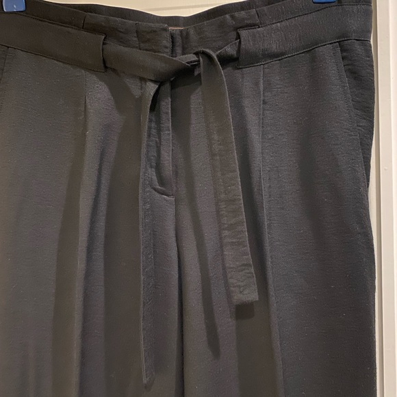 BCBG Belted Trousers Sz 4 - Picture 2 of 6